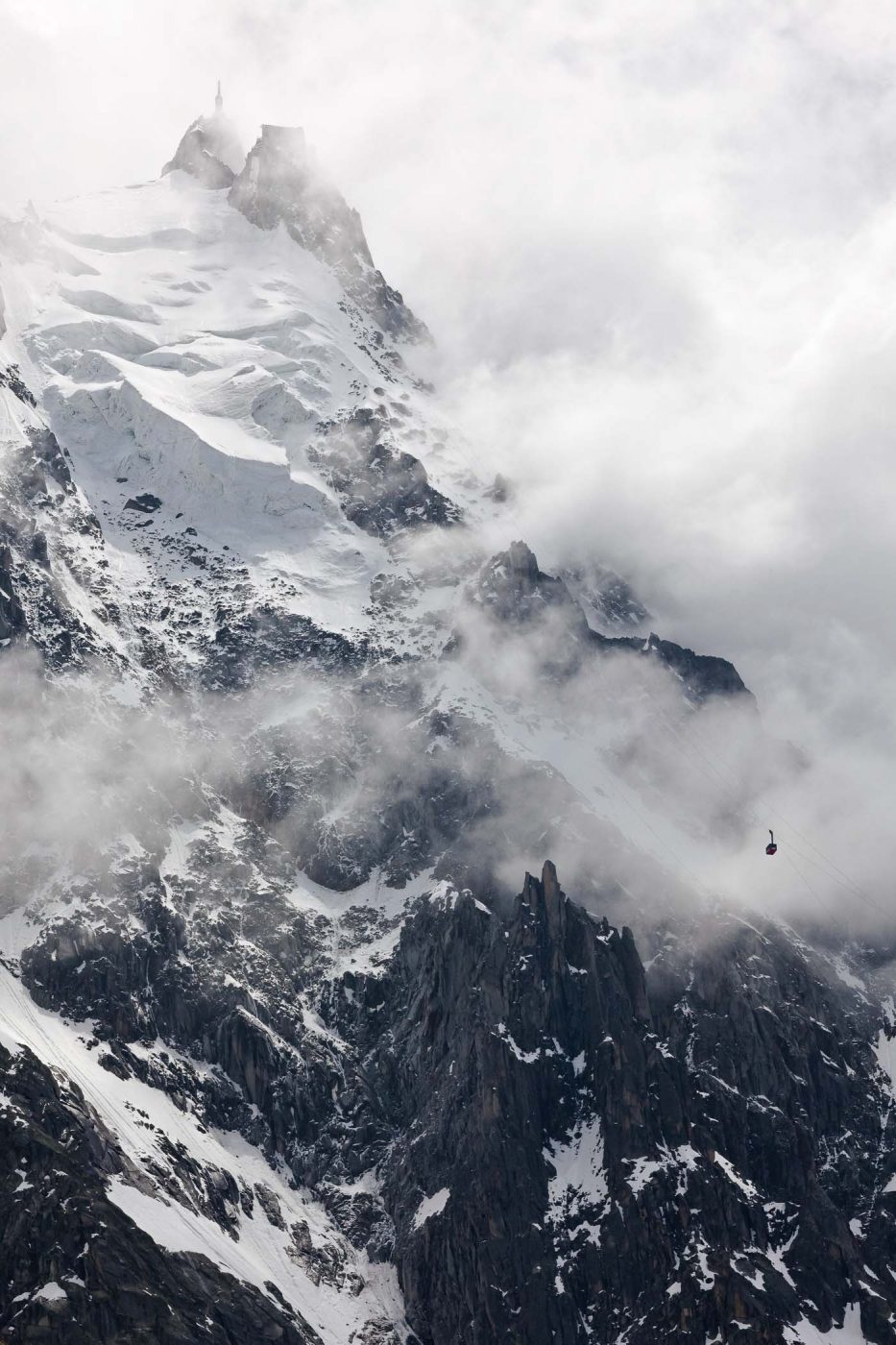 L'Aiguille du Midi (3842m)