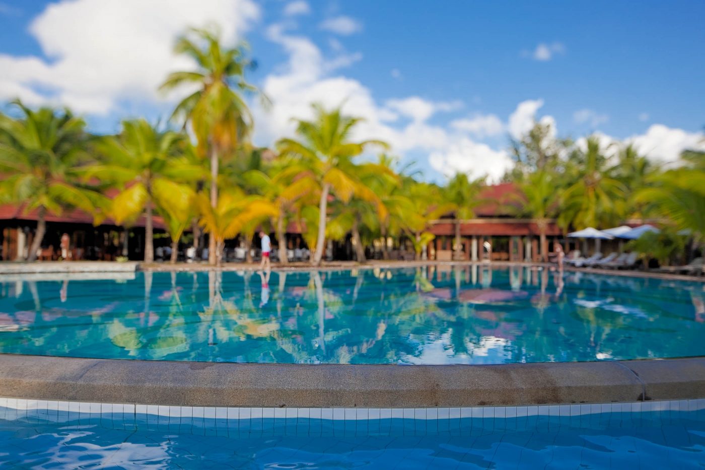 La piscine du Beachcomber Sainte Anne