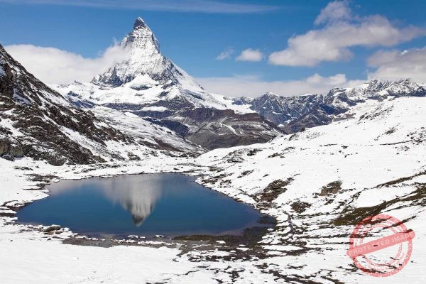 Reflets dans le Riffelsee