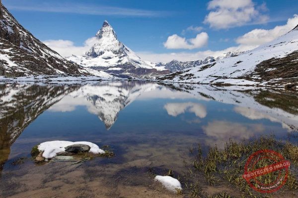Reflets dans le Riffelsee