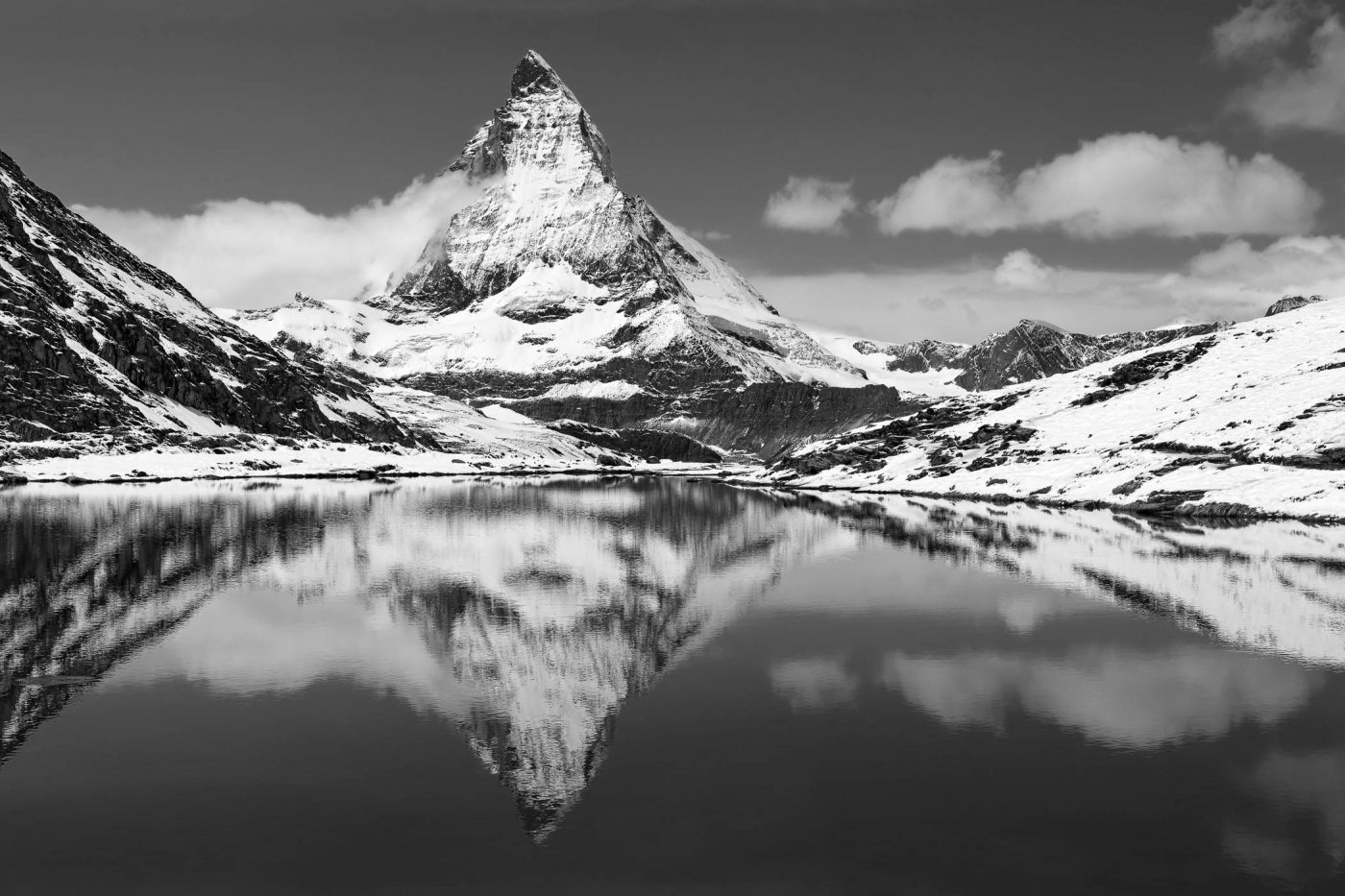 Reflets dans le Riffelsee