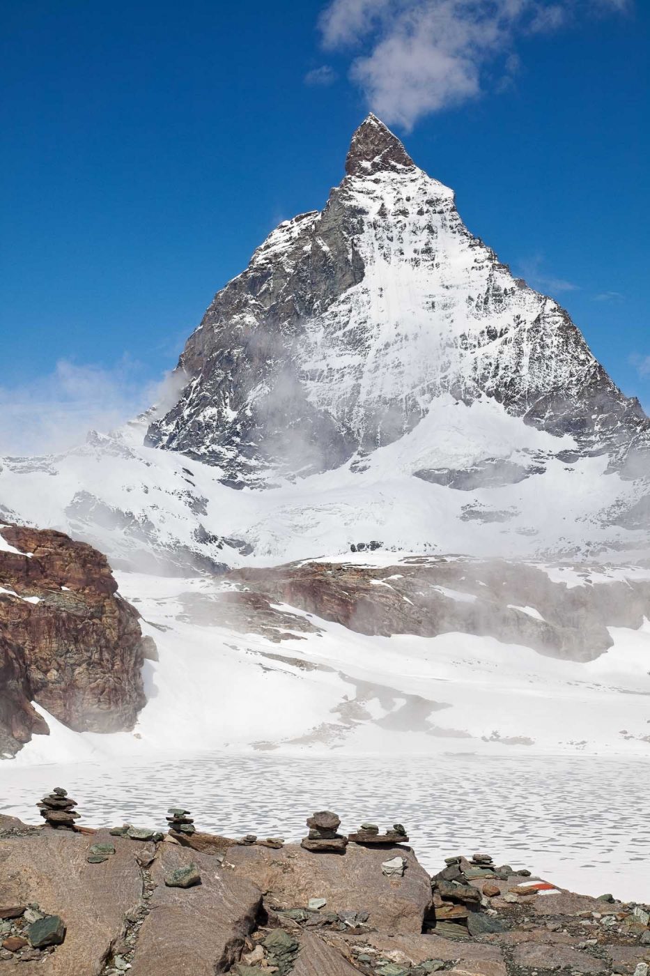 Devant le Matterhorn