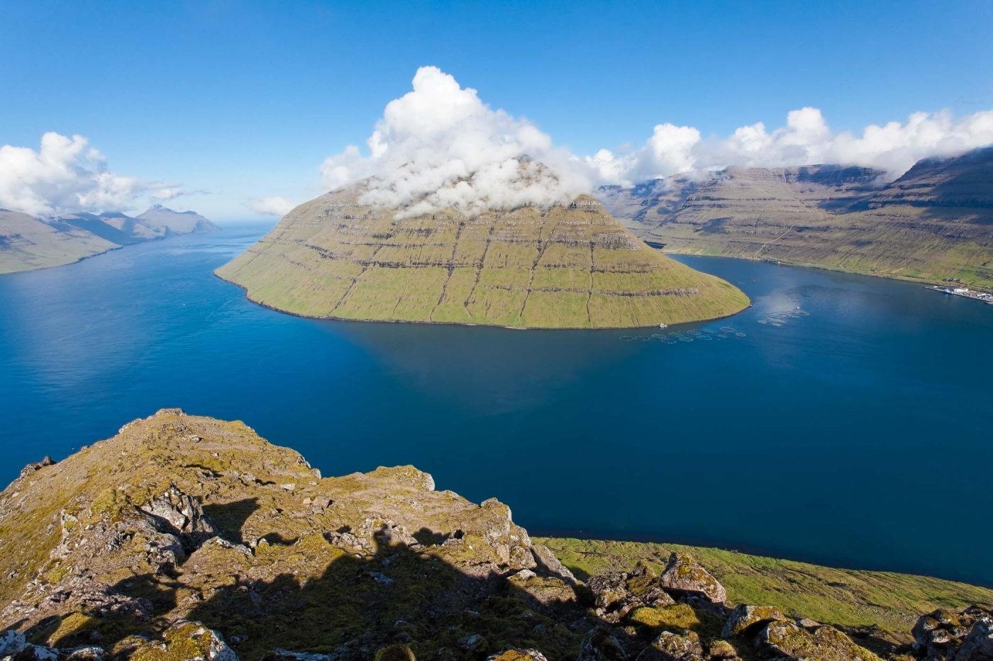 Du haut de Klakkur (413 m)