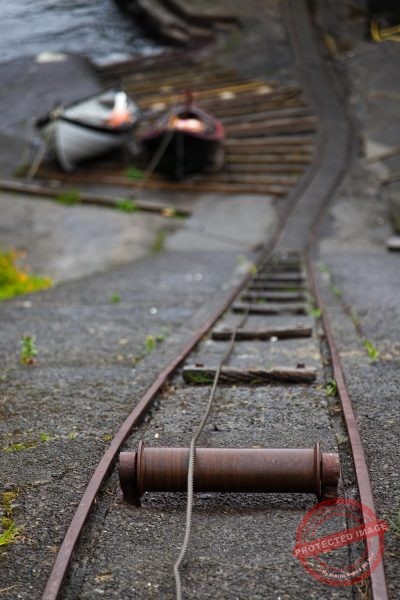 Le port de Gjógv