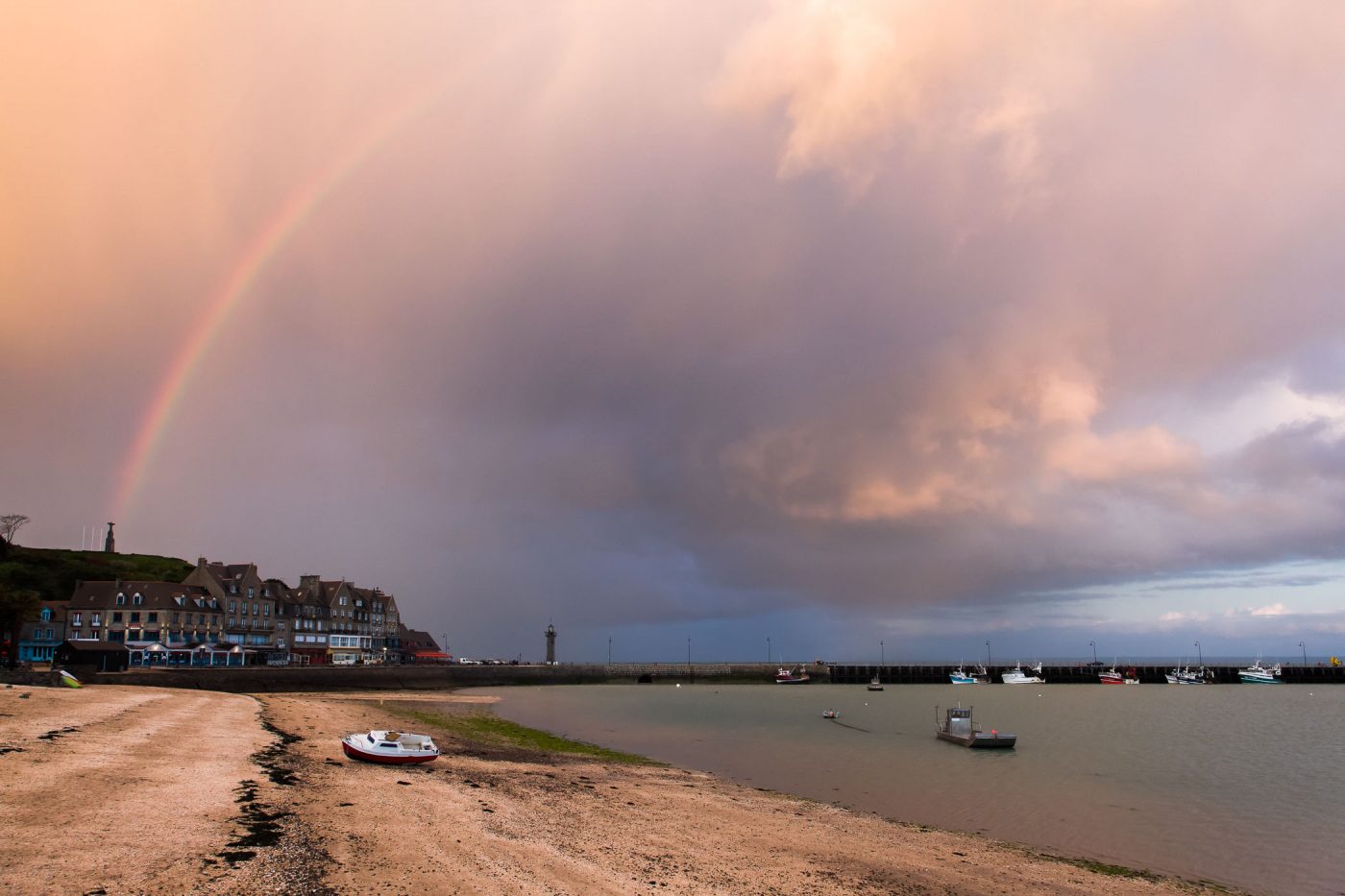 Cancale après l'orage