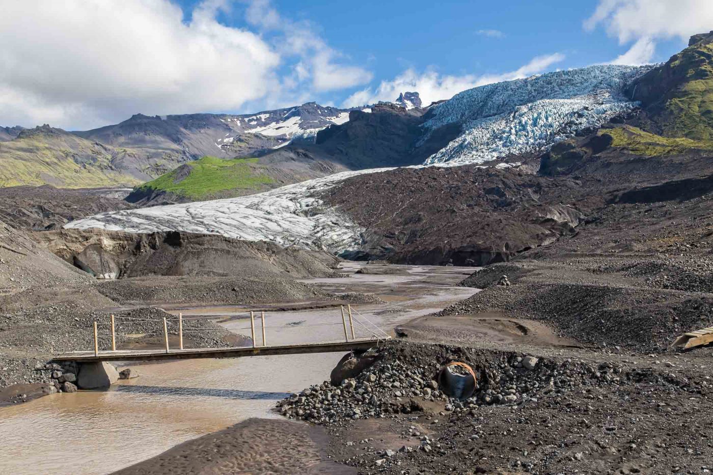 Le glacier Virkisjökull