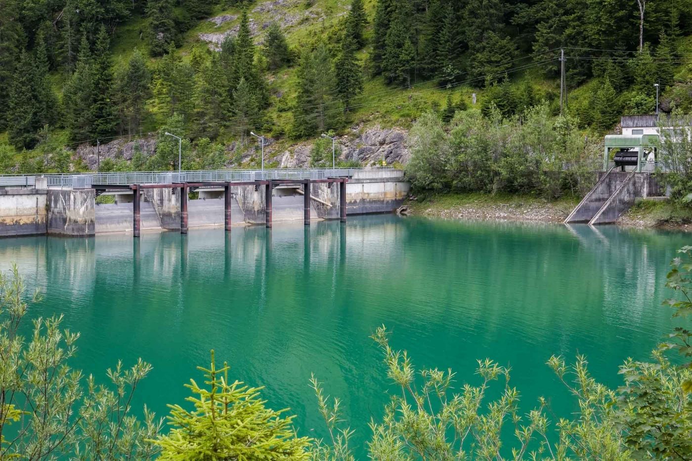 Le barrage du Stausee