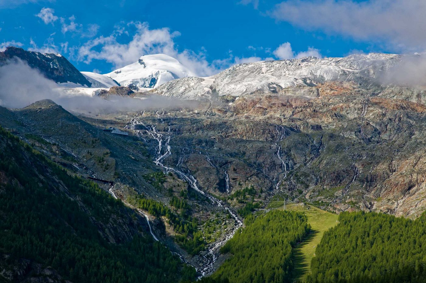 Depuis Saas-Fee