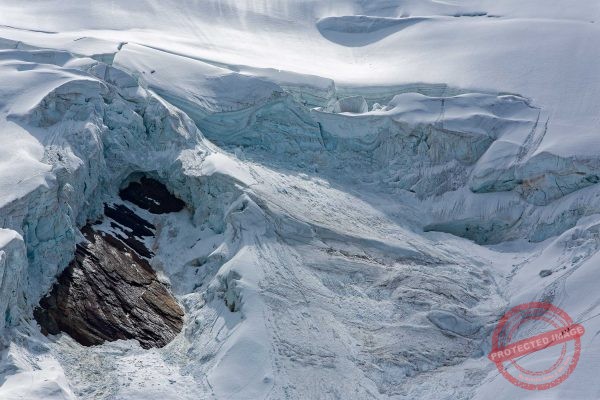 Cordées sur le Weissmies (4023 m)