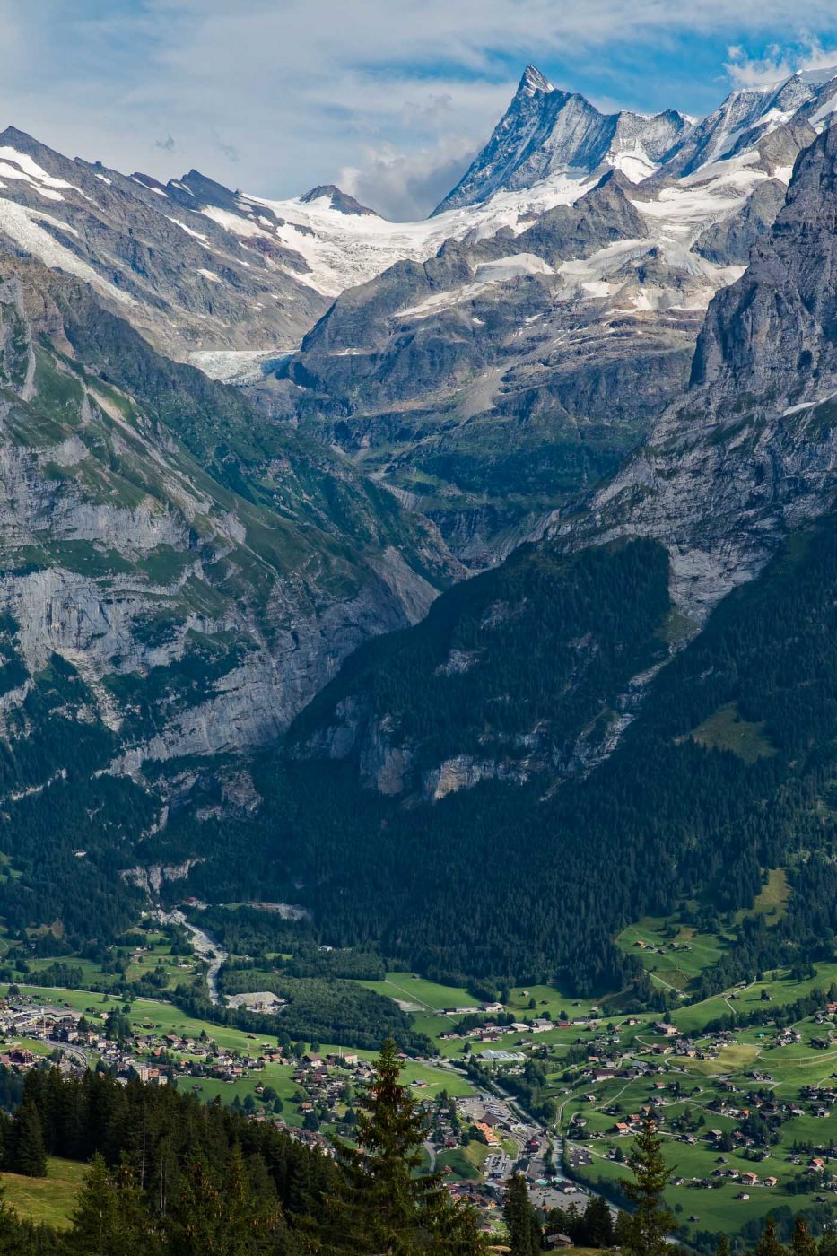 Au-dessus de Grindelwald